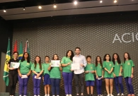 Clube do Jovem Empreendedor 2024 encerra com feira estudantil na Acic