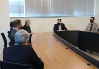 Comit� de Implanta��o do Centro de Inova��o recebe diretor de Inova��o do Estado