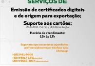 Comunicado - Acic atender� apenas em regime de plant�o