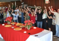 Confraterniza��o da equipe de funcion�rios da Associa��o Empresarial de Crici�ma 