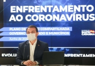 Coronav�rus em SC: Governo do Estado e munic�pios v�o definir retomada de atividades