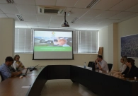 Diretores das associa��es empresariais de Tijucas e Palho�a conhecem estrutura da Acic