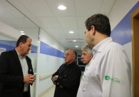 Diretoria da Acic conhece estrutura do Hospital S�o Jos�