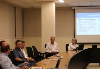 Diretoria da Acic e representantes do setor industrial recebem diretor presidente da SC G�s