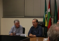 Diretoria da Acic recebe a visita do senador Jorginho Mello