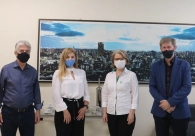 Diretoria da Acic recebe presidente da Facisc