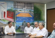 Diretoria da Acic se re�ne com prefeito para tratar de a��es estrat�gicas de desenvolvimento econ�mico