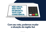 Elei&ccedil;&otilde;es 2022: Entidades lan&ccedil;am a Campanha Vote em Candidatos do Sul