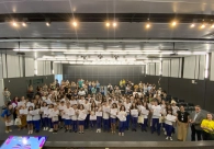 Empolga&ccedil;&atilde;o marca entrega de medalhas do Pr&ecirc;mio Acic de L&iacute;ngua Portuguesa