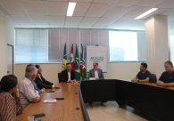 Encontro na Acic com a presen�a do presidente da Acate debate tecnologia