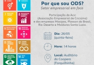 Engajamento das empresas nos ODS ser� tema de evento nesta quinta-feira