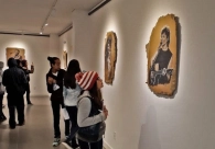 Estudantes de Morro Grande visitam galeria de arte da Acic