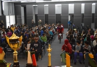 Exemplo de supera&ccedil;&atilde;o, ciclista Marco Aur&eacute;lio Tocha palestra no Projeto Escolas na Acic 