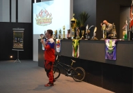 Exemplo de supera&ccedil;&atilde;o, ciclista Marco Aur&eacute;lio Tocha palestra no Projeto Escolas na Acic 