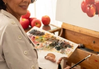 Galeria de arte da Acic recebe obras de Cleusa Soares