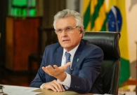Governador de Goi�s, Ronaldo Caiado, participa de painel na Acic