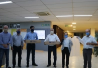 Hospital S�o Jos� recebe a doa��o de mil aventais