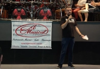 Maior baterista de heavy metal do Brasil protagoniza espet&aacute;culo na Acic&nbsp;