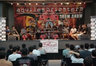 Maior baterista de heavy metal do Brasil protagoniza espet&aacute;culo na Acic&nbsp;