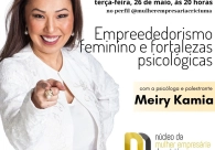 Meiry Kamia � atra��o em live do N�cleo da Mulher