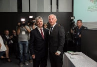 Ministro Henrique Meirelles apresenta panorama  econ�mico do pa�s durante posse da ACIC