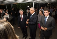 Ministro Henrique Meirelles apresenta panorama  econ�mico do pa�s durante posse da ACIC