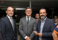 Ministro Henrique Meirelles apresenta panorama  econ�mico do pa�s durante posse da ACIC