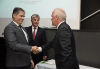 Ministro Henrique Meirelles apresenta panorama  econ�mico do pa�s durante posse da ACIC