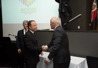Ministro Henrique Meirelles apresenta panorama  econ�mico do pa�s durante posse da ACIC