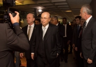 Ministro Henrique Meirelles apresenta panorama  econ�mico do pa�s durante posse da ACIC
