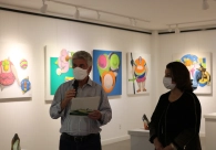 Mostra Minha Inf&acirc;ncia & Happy Humans est&aacute; aberta ao p&uacute;blico na galeria de arte da Acic