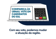 Na reta final da campanha, entidades refor�am import�ncia do voto regional