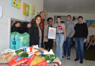 Nossa Casa recebe doa��es do N�cleo de Transporte e Log�stica da Acic
