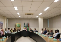 Nova diretoria da Acic realiza primeira reunião de trabalho
