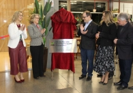 Nova Sala dos Munic&iacute;pios da Unesc recebe o nome da diretora executiva da Acic