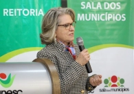 Nova Sala dos Munic&iacute;pios da Unesc recebe o nome da diretora executiva da Acic