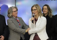 Nova Sala dos Munic&iacute;pios da Unesc recebe o nome da diretora executiva da Acic