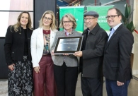 Nova Sala dos Munic&iacute;pios da Unesc recebe o nome da diretora executiva da Acic