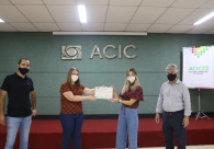 N&uacute;cleo de Meio Ambiente da Acic entrega Selo de Sustentabilidade Ambiental