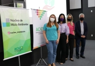 N&uacute;cleo de Meio Ambiente da Acic entrega Selo de Sustentabilidade Ambiental