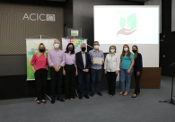 N&uacute;cleo de Meio Ambiente da Acic entrega Selo de Sustentabilidade Ambiental
