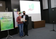 N&uacute;cleo de Meio Ambiente da Acic entrega Selo de Sustentabilidade Ambiental