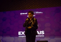 �O l�der est� constantemente em obras�, destaca a professora Paulette Melo na Expomais