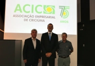 Palestra e nova logo d&atilde;o in&iacute;cio as comemora&ccedil;&otilde;es dos 75 anos da Acic