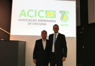 Palestra e nova logo d&atilde;o in&iacute;cio as comemora&ccedil;&otilde;es dos 75 anos da Acic
