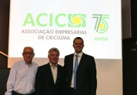 Palestra e nova logo d&atilde;o in&iacute;cio as comemora&ccedil;&otilde;es dos 75 anos da Acic