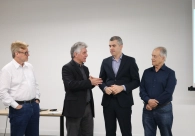 Panorama econ�mico de SC e do Sul pautam reuni�o entre empres�rios