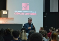 Presidente da Acic abre Semana Acad&ecirc;mica do curso de Ci&ecirc;ncias Cont&aacute;beis da Unesc