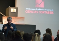Presidente da Acic abre Semana Acad&ecirc;mica do curso de Ci&ecirc;ncias Cont&aacute;beis da Unesc