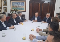 Presidente da Acic participa de reuni�o com o governador Jorginho Mello